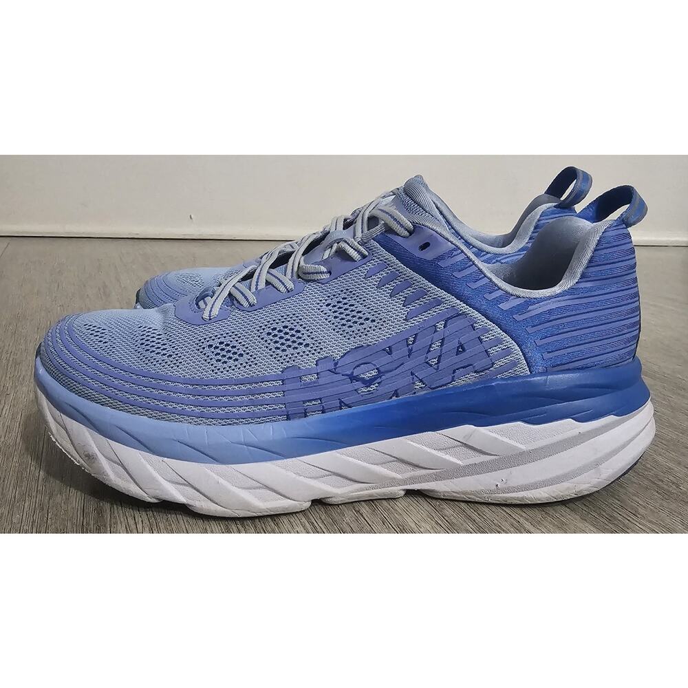 Hoka One One Bondi 6 Women’s Running Shoes Blue Athletic Sneakers Size 8.5 - Picture 11 of 11
